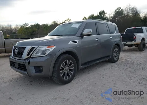 2019 Nissan Armada Sl z USA, uszkodzony, nr VIN JN8AY2ND2K9090422
